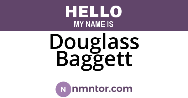 Douglass Baggett