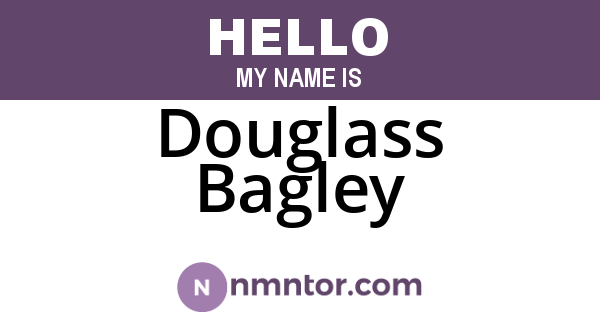 Douglass Bagley
