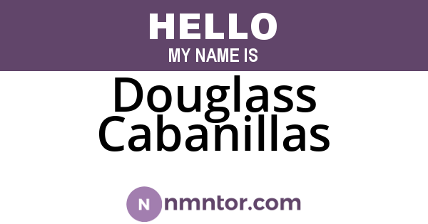 Douglass Cabanillas