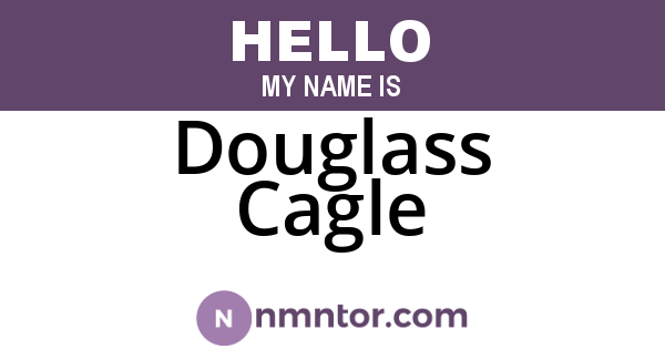 Douglass Cagle