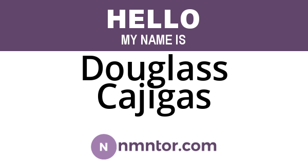 Douglass Cajigas