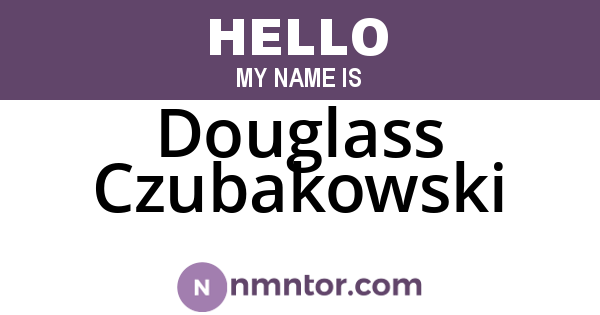 Douglass Czubakowski