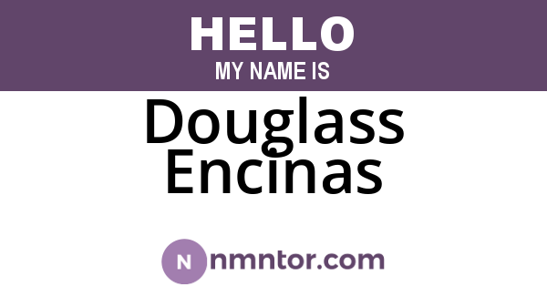Douglass Encinas
