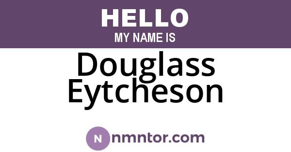 Douglass Eytcheson