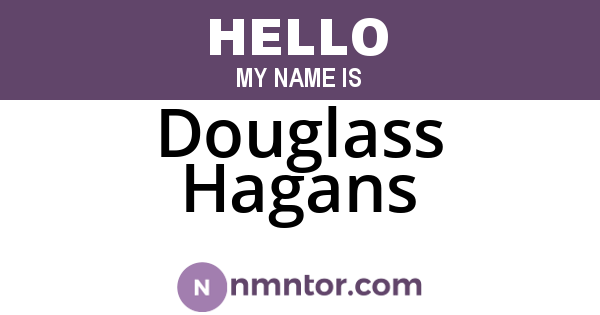 Douglass Hagans
