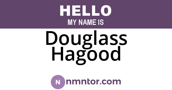 Douglass Hagood