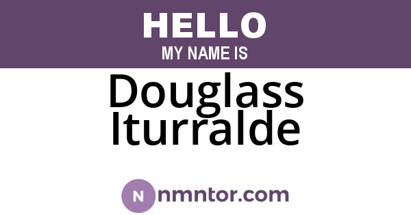 Douglass Iturralde
