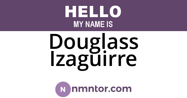 Douglass Izaguirre