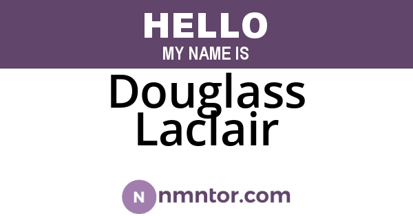 Douglass Laclair