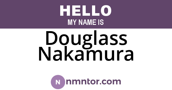 Douglass Nakamura