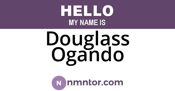Douglass Ogando