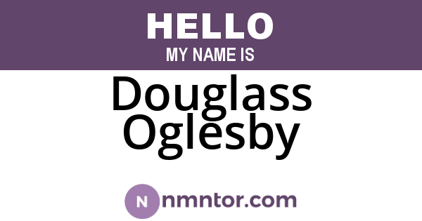Douglass Oglesby