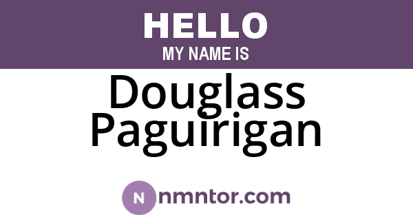Douglass Paguirigan