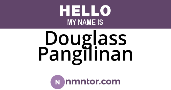 Douglass Pangilinan