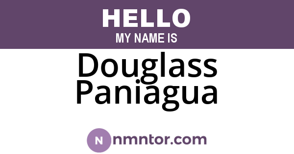 Douglass Paniagua