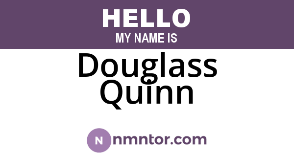 Douglass Quinn