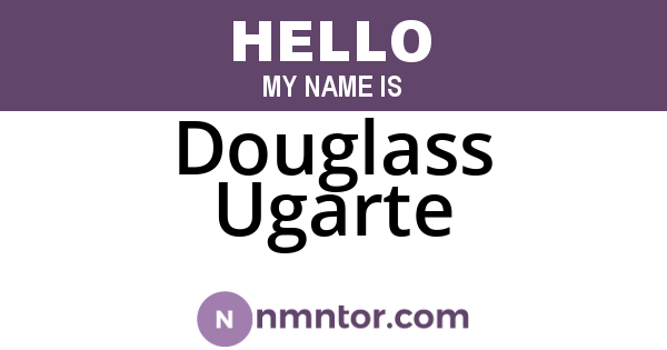 Douglass Ugarte