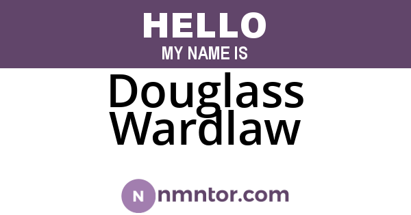 Douglass Wardlaw