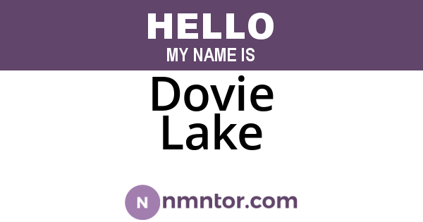 Dovie Lake