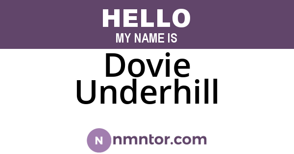 Dovie Underhill