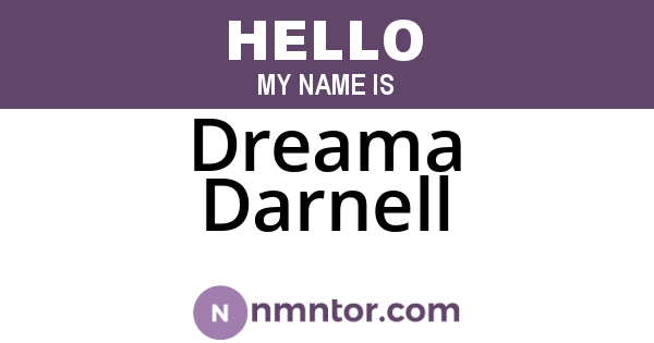 Dreama Darnell