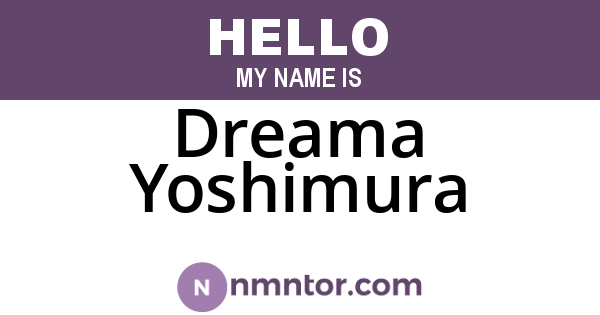 Dreama Yoshimura