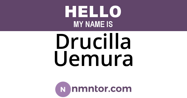 Drucilla Uemura