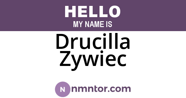 Drucilla Zywiec