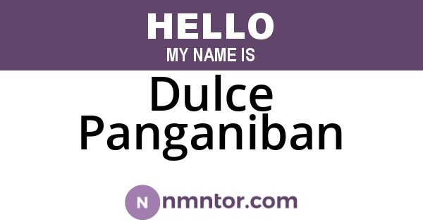 Dulce Panganiban