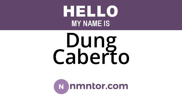 Dung Caberto