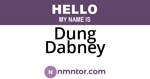 Dung Dabney