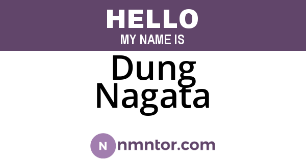 Dung Nagata