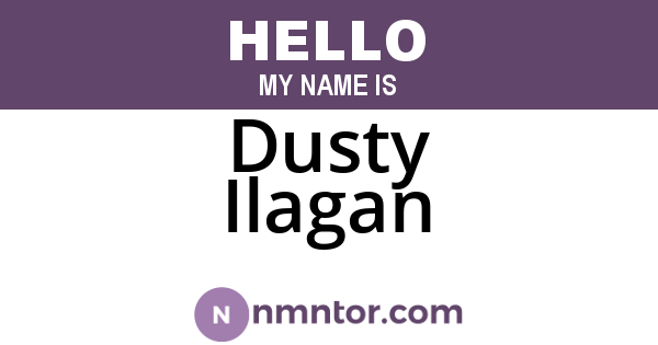 Dusty Ilagan