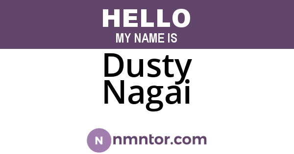 Dusty Nagai