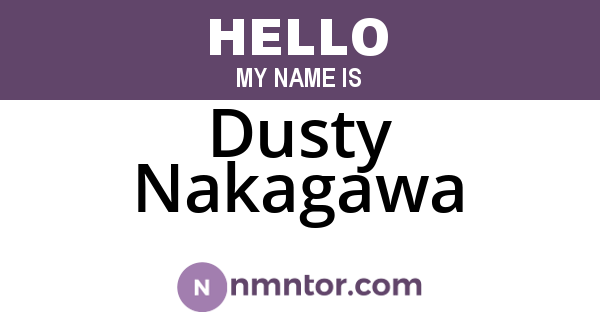 Dusty Nakagawa