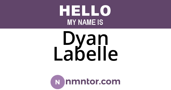 Dyan Labelle