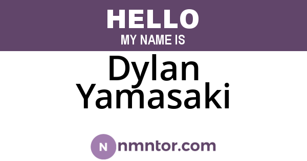 Dylan Yamasaki