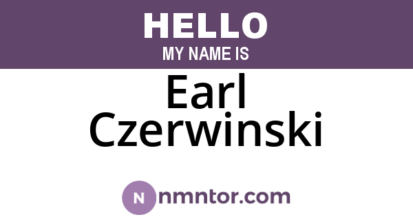 Earl Czerwinski