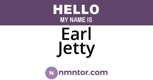 Earl Jetty