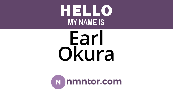 Earl Okura