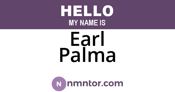 Earl Palma