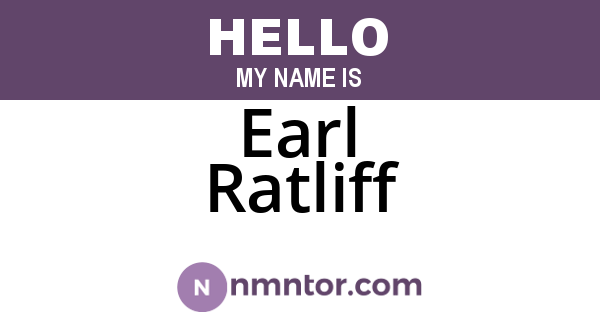 Earl Ratliff