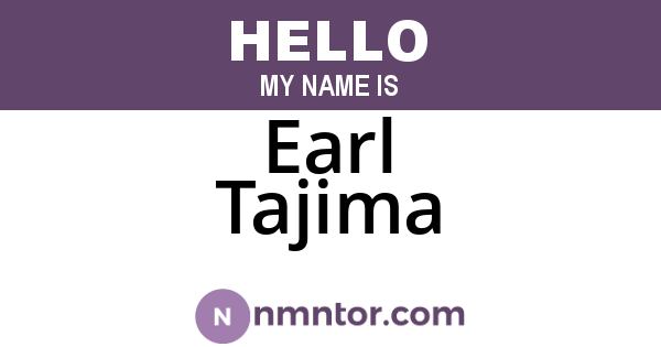 Earl Tajima