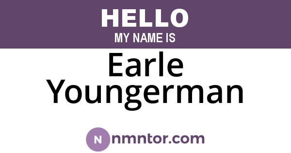 Earle Youngerman
