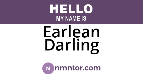 Earlean Darling