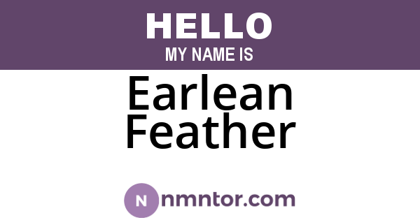 Earlean Feather