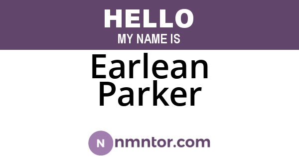 Earlean Parker