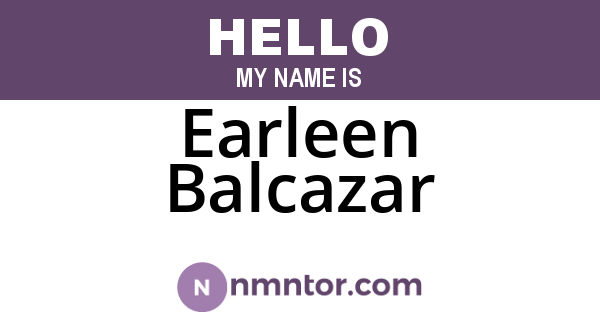 Earleen Balcazar