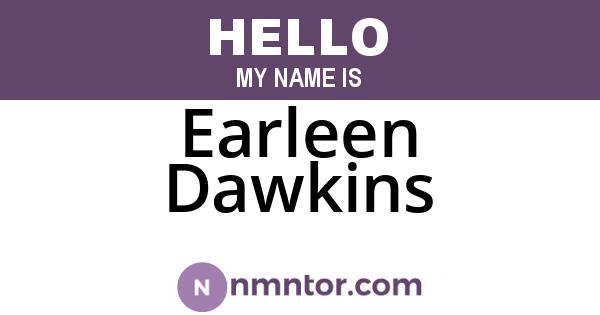 Earleen Dawkins