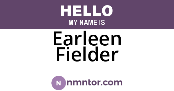 Earleen Fielder
